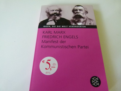 marx- manifest der kommunistische partai foto