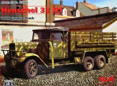 + Macheta 1/35 ICM 35466 - German Truck Henschel 33 D1 + foto