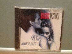 BASIC INSTINCT - SOUNDTRACK (1992/WARNER/GERMANY) - CD ORIGINAL/Sigilat/Nou foto