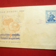 Plic FDC - Ziua Aviatiei 1954