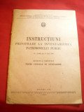 Instructiuni- Inventariere Patrimoniu Public 31 iulie 1948 -Ministerul Finantel
