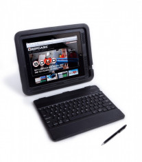 Gripcase Negru : Husa stand tastatura stylus pt Ipad 2 , 3 si 4 - ID3 60188 foto