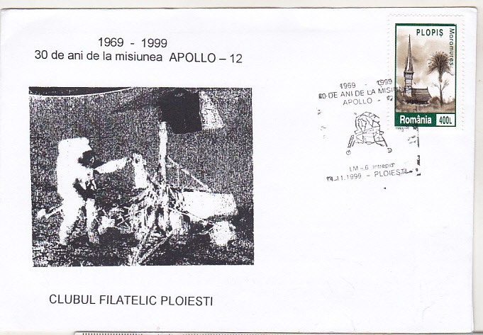 bnk fil Plic ocazional Apollo 12 1969-1999 , necirculat