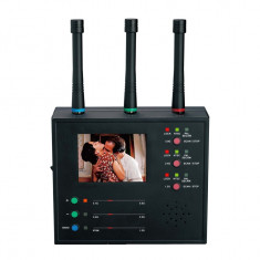 Detector Camere Wireless D3A - model 2018 - 3 Antene, Ecran LCD foto