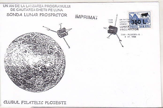 bnk fil Plic ocazional Sonda Lunar Prospector - 1999 - necirculat