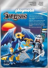 Playmobil Figurina Dragonul ghetii cu luptator foto