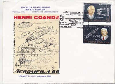 bnk fil Plic ocazional Aeromfila `86 Craiova foto