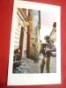 Ilustrata - Bucurestiul vechi - Acordeonist Ed.2008, Necirculata, Fotografie