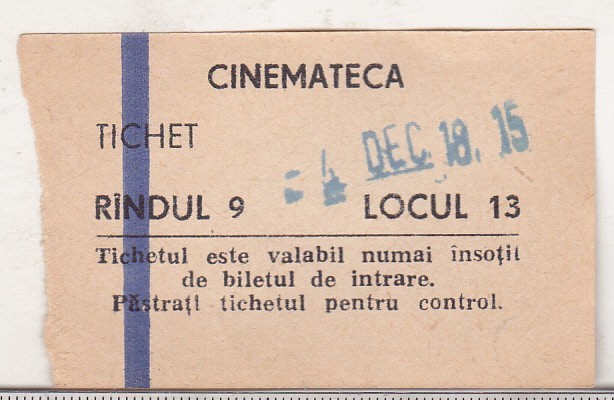 bnk div Tichet Cinemateca