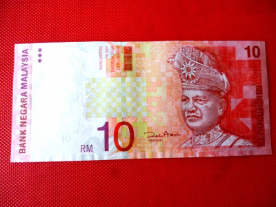 Bancnota Malaysia 10 ringgit foto