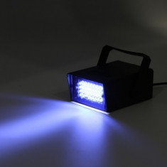 Stroboscop Mini 24 LED Disco DJ Flash Lamp Club foto