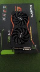 GIGABYTE GeForce GTX 1050 G1 Gaming 2GB GDDR5 foto