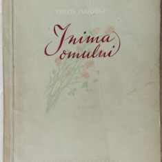 VIOLETA ZAMFIRESCU - INIMA OMULUI (VERSURI) [volum de debut, 1955]