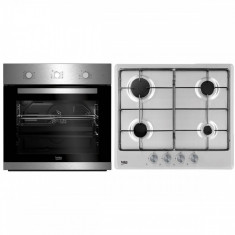 Plita Beko SET PLITA + CUPTOR BEKO BSE22130X INOX foto