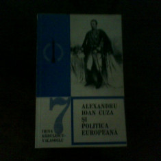 Irina Radulescu-Valasoglu Alexandru Ioan Cuza si politica europeana, tiraj 3080