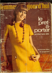 ( De ) Revista &amp;quot;Femmes d&amp;#039;aujourd&amp;#039;hui, lb. franceza, februarie 1970 foto