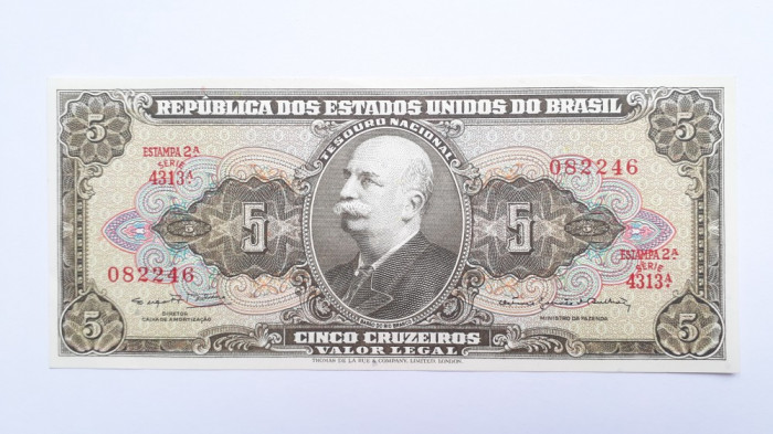 5 Cruzeiros Brazilia 1964 / 082246