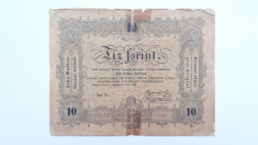 10 Forint 1848 Ungaria , Transilvania foto