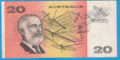 (2) BANCNOTA AUSTRALIA - 20 DOLLARS (FARA DATA) foto