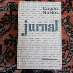 Eugen Barbu - jurnal - cu dedicatia autorului