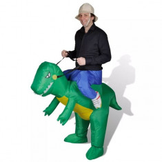 Costum gonflabil dinozaur foto