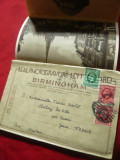 Carnet cu 6 Ilustrate Birmingham -Anglia -1935 circulat, Circulata, Printata