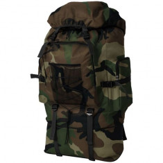 Rucsac in stil militar, XXL, 100 L, camuflaj foto