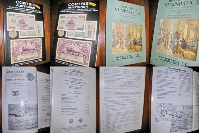 Catalog licitatii Biblioteca Numismatica+Cortrie Auktion-16-17 Decembrie 2005.