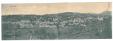 926 - ORAVITA, Caras, Romania, ETHNICS, panorama - double old postcard - unused, Necirculata, Printata