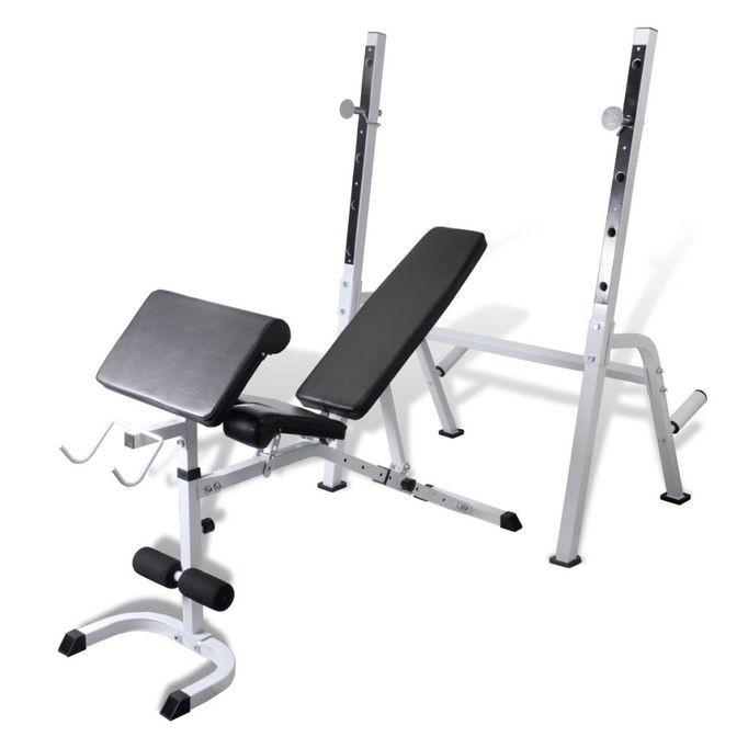 Bancă fitness multifuncțională pentru exerciții forță foto mare Bancă fitness multifuncțională pentru exerciții forță foto mare