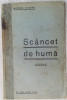 MIRCEA SANDRU - SCANCET DE HUMA (VERSURI, volum debut 1941) [dedicatie/autograf]