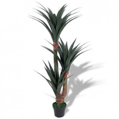 Planta artificiala Yucca cu ghiveci, 155 cm, verde foto