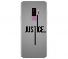 Husa silicon pentru Samsung Galaxy S9, Amir Justice Minimalistic Nubheebuccus Text foto