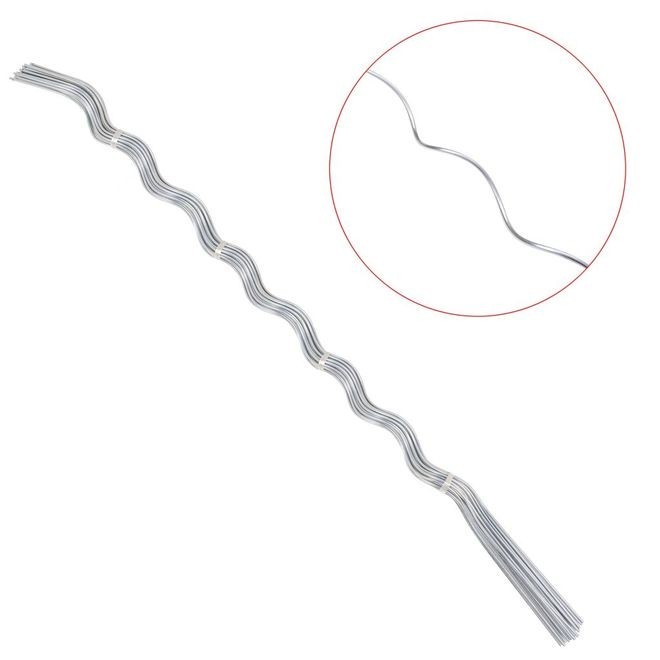 Spirale pentru suport plante, 20 buc., 170 cm, oțel galvanizat foto mare Spirale pentru suport plante, 20 buc., 170 cm, oțel galvanizat foto mare