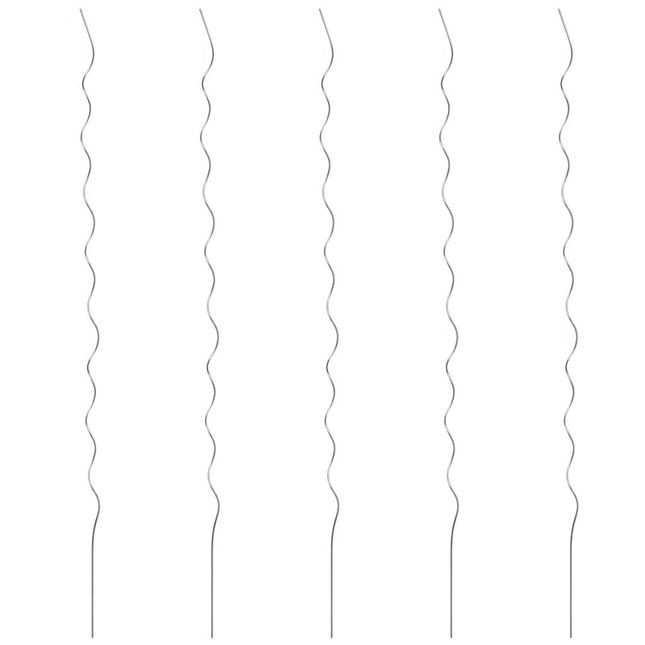 Spirale pentru suport plante, 5 buc., 110 cm, oțel galvanizat foto mare Spirale pentru suport plante, 5 buc., 110 cm, oțel galvanizat foto mare