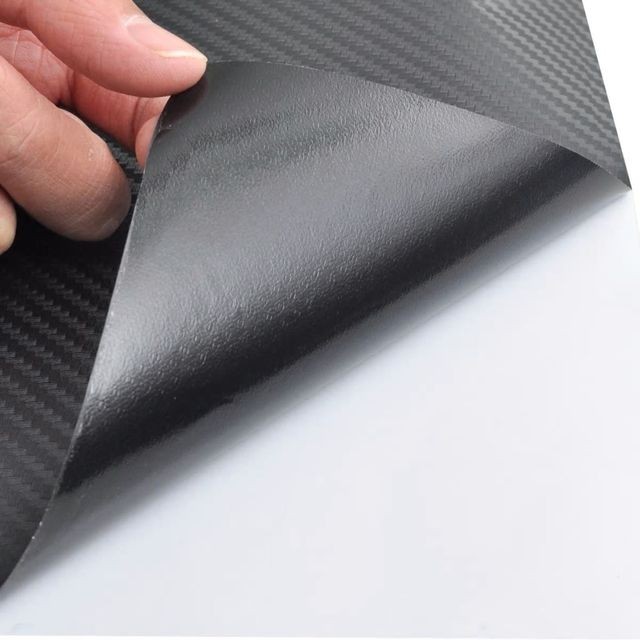 Autocolant folie din fibră de carbon 3D Negru 152 x 500 cm foto mare Autocolant folie din fibră de carbon 3D Negru 152 x 500 cm foto mare