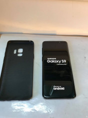 Samsung Galaxy S9, Dual SIM, 64GB, 4G, Black impecabil, garantie, husa foto