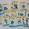 Joc de carti vintage Strumfi Schwarzer Peter, Peyo 2006 Panini grafica deosebita