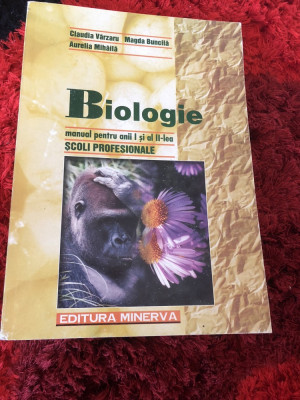 Biologie manual pentru scoli profesionale foto