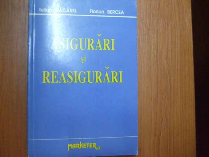 Asigurari si reasigurari Vacarel Bercea Bucuresti 1993 026