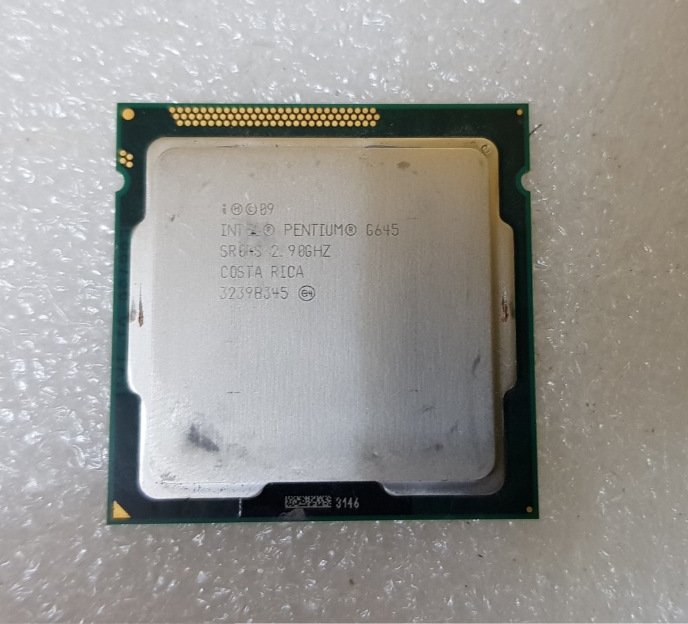 Procesor Intel Pentium Dual Core G645, 2900MHz, 3MB, 1155 - poze reale ...