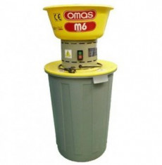 Moara de macinat cereale OMAS M6L50, 1600W, 20-350 kg/h, vas 50L foto