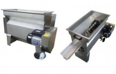 Dezciorchinator zdrobitor cu motor si pompa centrifuga, INOX, Gamma 15 foto