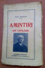 Amintiri Din Copilarie. Premiul II clasa IV-a Mircea Malita, 1941 - Radu Rosetti foto