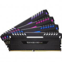 Memorie Corsair Vengeance RGB LED 32GB DDR4 3000MHz CL15 Quad Channel Kit foto