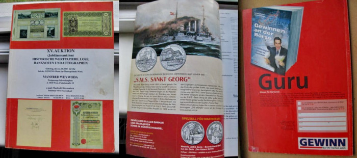 9340-Catalog Licitatii Titluri de valoare-Bancnote-Autografe 22.10. 2005.