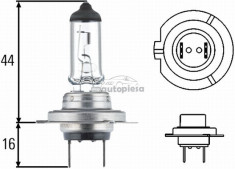 Bec Hella H7 12V 55W 8GH 007 157-121 foto