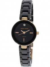 Ceas dama Anne Klein AK-2660BKRG negru Ceramic Japanese Quartz AK-2660BKRG foto