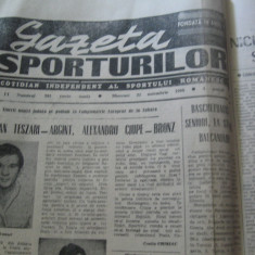 Ziarul Sportul (21 noiembrie 1990)