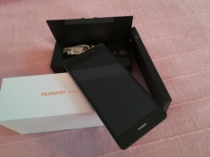 Huawei P8 Lite negru +bratara fitness cadou foto